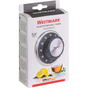 Westmark Cronometru pe termen scurt/cronometru de bucatarie, mecanic, magnetic, 1-60 minute, otel inoxidabil/plastic, Redondo, antracit/argintiu, 10922260 - Img 8
