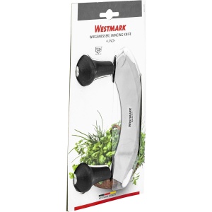 Westmark Cutit de cantarire/taietor de ierburi si pizza, cu 1 lama, lungime: 17 cm, otel inoxidabil/plastic, argintiu/negru, 12932270, 17 x 12,6 x 3,8 cm - Img 7