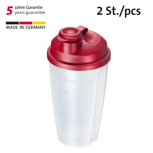 Westmark Mixery Shaker pentru Dressing 05L BPA Free Translucent Rosu - Img 2