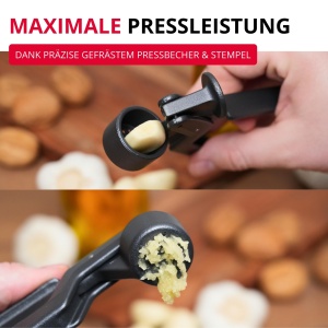 Westmark Novapress Black Edition Presa de Usturoi si Ghimbir Ergonomica Anthracit - Img 3
