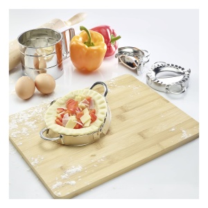 Westmark Ravioli Former Diametru 95 cm Cu manere practice Otel inoxidabil Gina Argintiu 61362270 - Img 8