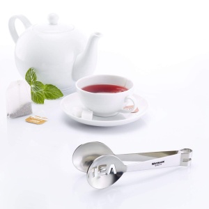 Westmark Tea Bag Cleste/Presa/Mini-Storcator, Teatime, Lungime 12 cm, Otel inoxidabil, 15842270, Argintiu - Img 6