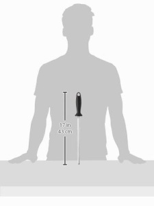 Wetzstahl ZWILLING 26 cm, Negru, Maner Ergonomic din Plastic - Img 4