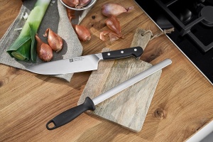 Wetzstahl ZWILLING, Diamant, Oval, 26 cm, Negru - Img 2
