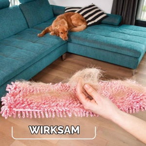 Wischbezug Vileda Pet Pro, 100 microfibre, ideal pentru animale - Img 3