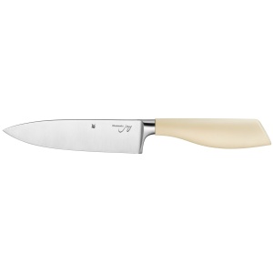 WMF ElementsJoy Bloc de cutite cu set de cutite 4 bucati, 3 cutite, bloc de plastic, lama speciala din otel, cu insertie de perie din plastic - Img 4