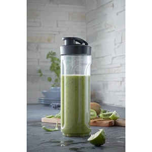 WMF Kult X Mix & Go/Kuchenminis sticla de baut 600 ml, sticla de smoothie, vas blender, pahar de smoothie din plastic Tritan, rezistent la spargere - Img 5