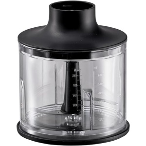 WMF Kult X Set blender de mana 5 bucati, blender, tel, masher, tocator, 600 wati, bagheta incl. vasul blender de 700 ml, otel inoxidabil mat - Img 9