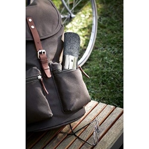 WMF my2Go, Otel inoxidabil, Set tacamuri 8 piese, Set tacamuri de calatorie in aer liber 1 persoana, Tacamuri de camping cu carcasa, Tacamuri de drumetie ecologice, paie, perie de curatare, accesorii de camping cadou - Img 10