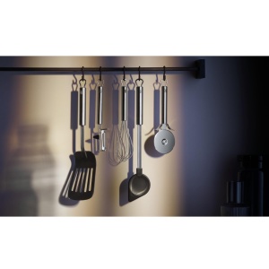 WMF Profi Plus Decojitor de cartofi Lama pendulara 19 cm, Decojitor pendul cu un singur tais, decojitor, decojitor de legume, otel inoxidabil Cromargan partial mat, poate fi spalat in masina de spalat vase - Img 3