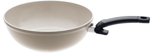 Wok Fissler Ceratal 30 cm 52 L Antiaderent Inductie Gri