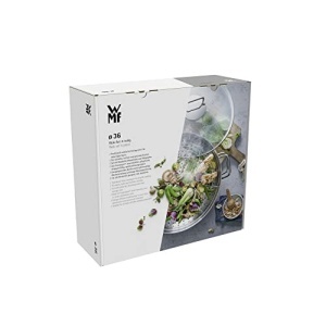 Wok WMF Macao 36 cm Inox Cromargan Inductie 4 Piese - Img 8