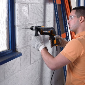 WORX WX317.2 Masina de gaurit cu percutie profesionala cu 600W pentru lucrari de gaurire in lemn, beton si otel - cu reglare continua a vitezei si mandrina fara cheie - Img 7