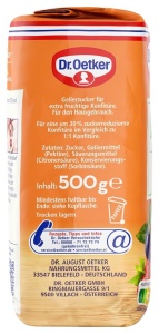 Zahar Gelifiant Dr. Oetker Extra 21, 500 g, pentru Gemuri si Marmelade Fructate - Img 3