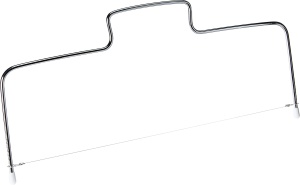 Zenker Fackelmann Kuchenschneider 31x16 cm Inox Fir Reglabil