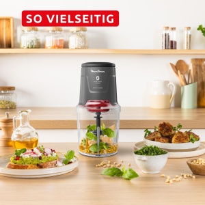 Zerkleinerer electric Moulinex Easy Press, 600 W, 500 ml, gri - Img 2