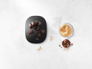ZWILLING ENFINIGY Cantar digital de bucatarie cantar de uz casnic cu afisaj LCD incarcare USB pana la 10 kg functie tara negru - Img 2