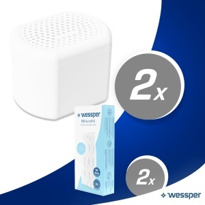 Absorbant de umiditate Wessper HumiFill, fara curent, 20 m, 2 rezerve - Img 2