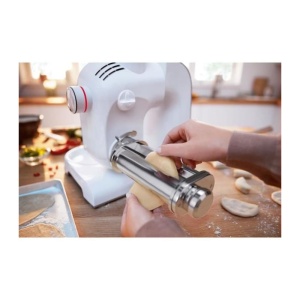 Accesoriu pentru paste Bosch MUZ5NV1, otel inoxidabil, 8 grosimi, compatibil cu masini de bucatarie Serie 2 si 4 - Img 2