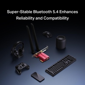 Adaptoare PCIe MERCUSYS MA47BE, Wi-Fi 7, Bluetooth 5.4, Tri-Band - Img 7