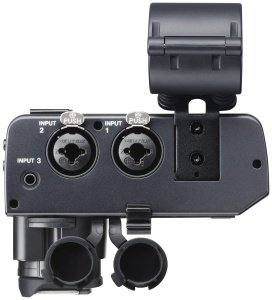 Adaptor microfon Tascam CA-XLR2D-C pentru camere, 2 canale, XLRTRS - Img 4