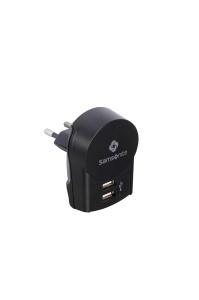 Adaptor mondial Samsonite World Adaptor Pro 3-PUSB, Negru - Img 4