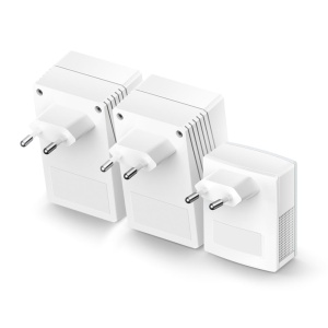 Adaptor Powerline TP-Link TL-WPA4220 TKIT, 600Mbits, Wi-Fi N300, Alb - Img 2
