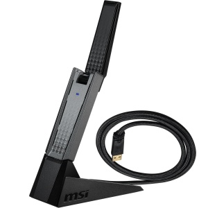 Adaptor WiFi MSI AX1800, Dual-Band, USB 3.2, 1800 Mbits - Img 1