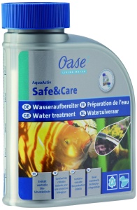 Aditiv pentru apa Oase AquaActiv SafeCare 500 ml - pentru 10.000 L apa, elimina clor si metale grele