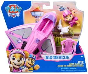 Aeronava de salvare PAW Patrol - Skye cu figura si accesorii, 18 cm - Img 9