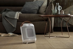 Aeroterma DeLonghi HFX30C18IW 1800 W 2 trepte de incalzire Anti-Frost alb - Img 2