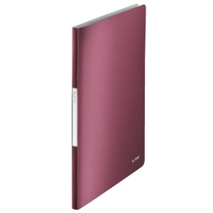 Album de prezentare Leitz Sichtbuch Style A4, 20 huse, granat rosu