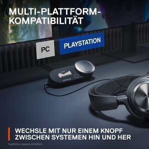 Amplificator audio SteelSeries GameDAC Gen 2, Hi-Res, Quad-DAC, Negru - Img 5