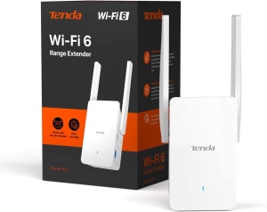 Amplificator WiFi Tenda A23 AX1500, Dual-Band, 300Mbps 2.4GHz, 1201Mbps 5GHz
