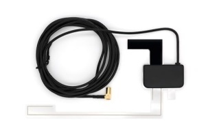 Antena auto DABDAB Blaupunkt Aktive, amplificator 15dB, montare pe parbriz, negru - Img 2
