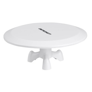 Antena DVB-T2 Berdsen cu Amplificator 28 dB, 10 m Cablu, Alba - Img 2