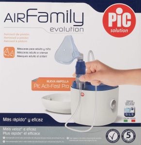 Aparat aerosol Pic Solution AirFamily Evolution, terapie rapida, design ergonomic - Img 2