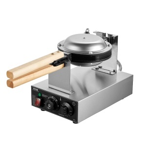 Aparat Bubble Waffle VEVOR SC-X30 1400W Inox Placa Antiaderenta Control Temperatura si Timp - Img 4