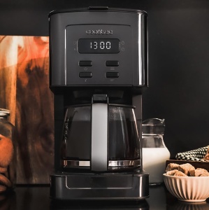 Aparat de cafea Cecotec Coffee 56 Time, 800W, Programati-va cafeaua, Otel inoxidabil, Ecran LCD, Protectie impotriva caderii, Capacitate 1.3L, 12 cani, Oprire automata, Rezervor cu fereastra - Img 9