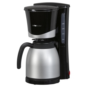 Aparat de cafea Clatronic(r) cu ulcior termic | Aparat de cafea pentru 8-10 cesti | Cafea la filtru | Oprire prin picurare si oprire automata | Insertie de filtru detasabila | Indicator de nivel al apei | 1 litru | KA 3327 negru - Img 8