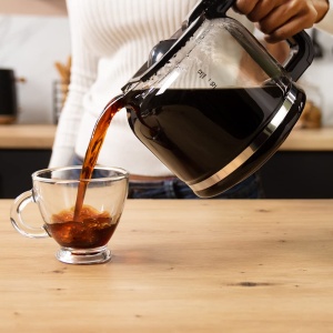 Aparat de cafea cu picurare programabil Cecotec Coffee 66 Smart Plus. 980 W, capacitate de 12 cani, tehnologie ExtemAroma, functie AutoClean, design din otel inoxidabil, ecran LCD, capacitate de 1,5 litri - Img 5