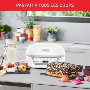 Aparat de copt Tefal Cake Factory KD812110 Silver 5 programe automate accesorii incluse - Img 6