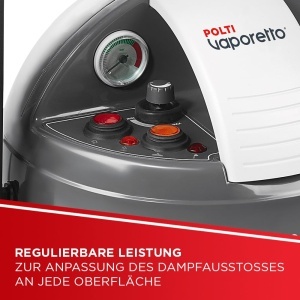 Aparat de curatare cu abur Polti Vaporetto Eco Pro 3.0, 2000W, rezervor 2L, 9 accesorii, gri - Img 8