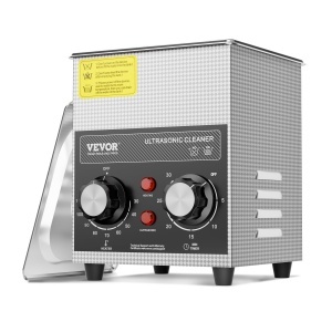 Aparat de curatare cu ultrasunete VEVOR 2L, 60W, cu incalzire si timer