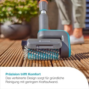 Aparat de curatat GARDENA AquaBrush Universal 0418V, kabellos, modulabil - Img 4