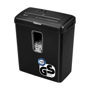 Aparat de distrus documente Fellowes FS-6C, 6 foi, negru, 15L