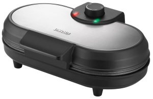 Aparat de facut clatite Unold 48165 - 1000W, negru, inox, pentru 2 clatite