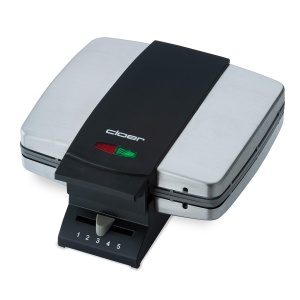Aparat de facut vafe Cloer 1445 930 W Acoperire antiaderenta Otel inoxidabil - Img 2