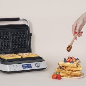 Aparat de facut vafe H.Koenig GFX800, 1600 W, 5 programe, 7 niveluri de rumenire - Img 8
