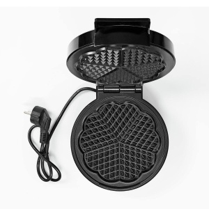 Aparat de facut waffles - 5 forme inima - 1000 W - 19 cm - Img 6